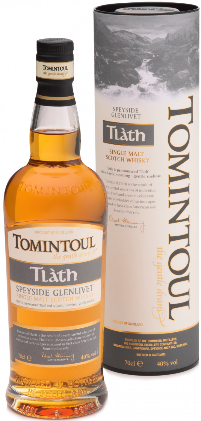 Виски односолодовый Томинтул Тла 0.7 / Tomintoul Tlath Single Malt 0.7 - подробнее Виски односолодовый Томинтул Тла 0.7 / Tomintoul Tlath Single Malt 0.7