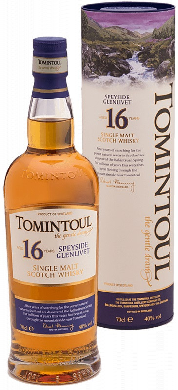 Виски Томинтул 16 лет / Tomintoul 16 Years Old - подробнее Виски Томинтул 16 лет / Tomintoul 16 Years Old