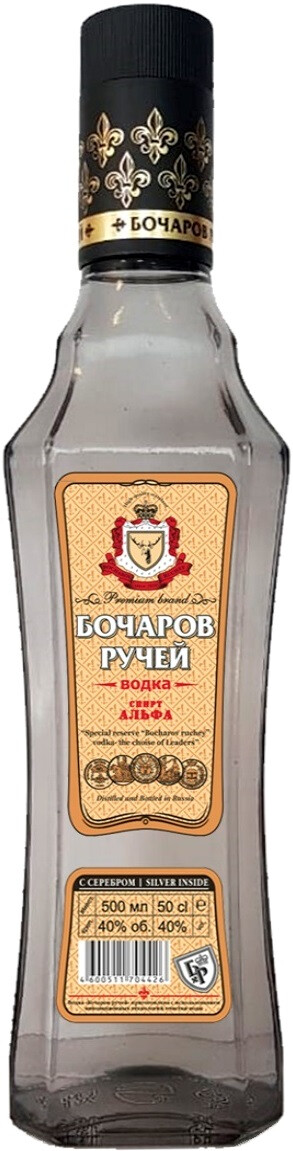 Водка "Бочаров ручей с серебром" - подробнее Водка "Бочаров ручей с серебром"