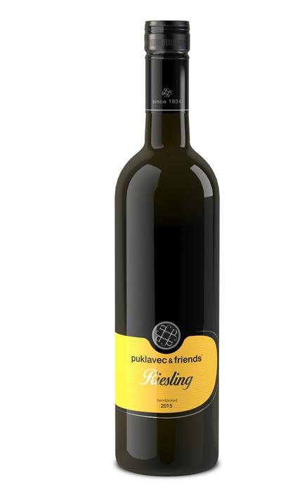 Вино белое Пуклавец & Фрэндс Рислинг / Puklavec & Friends Riesling