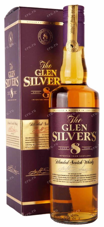 Виски купажированный 8 Глен Сильверс / Glen Silver's 8 years - подробнее Виски купажированный 8 Глен Сильверс / Glen Silver's 8 years