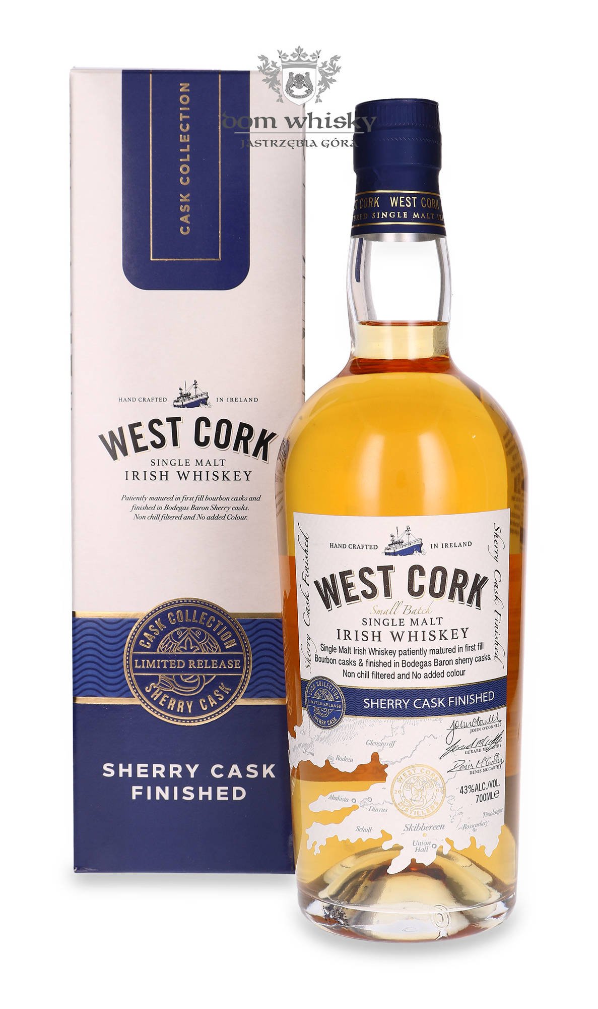 Виски Вест Корк Шерри Каск / West Cork Sherry Cask Single Molt - подробнее Виски Вест Корк Шерри Каск / West Cork Sherry Cask Single Molt