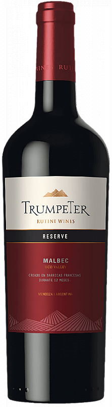 Вино красное сухое Мальбек Резерв Уко Вэлли Трумпетер / Malbec Rserve Uco Valley Trumpeter