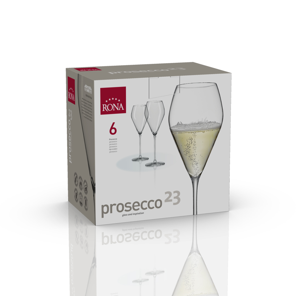 Бокал для игристого вина Prosecco 230 мл, Rona
