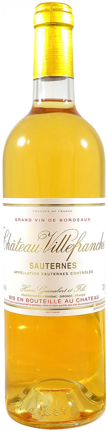 Шато Вильфранш Сотерн / Chateau Villefranche Sauternes - подробнее Шато Вильфранш Сотерн / Chateau Villefranche Sauternes