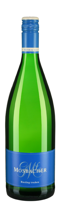 Вино сухое белое Мосбахер Рислинг трокен/ Mosbacher Riesling trocken 1л.