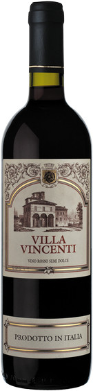 Вилла Винченти Красное полусладкое / Villa Vincenti Rosso Semi Dolce