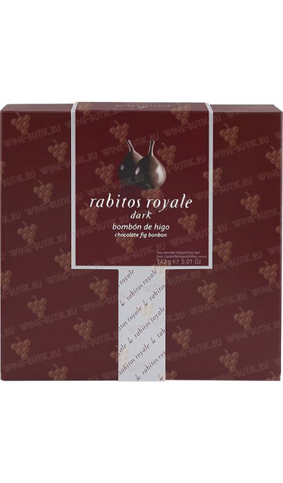 Инжир в темном шоколаде с трюфельной начинкой Rabitos royale Dark 142 гр - подробнее Инжир в темном шоколаде с трюфельной начинкой Rabitos royale Dark 142 гр