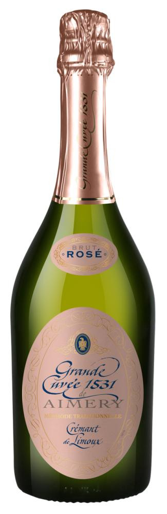 Гранд Кюве 1531 де Эмери Креман де Лиму Розе Брют / Grande Cuvee 1531 de Aimery Cremant de Limoux