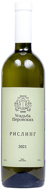 Усадьба Перовских Рислинг сухое белое