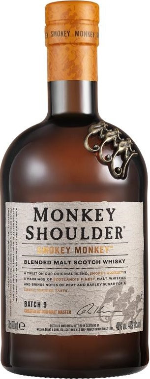 Виски Манки Шолдер Смоки Манки / Monkey Shoulder Smokey Monkey