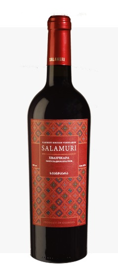 Вино красное полусладкое Хванчкара  Саламури / Salamuri