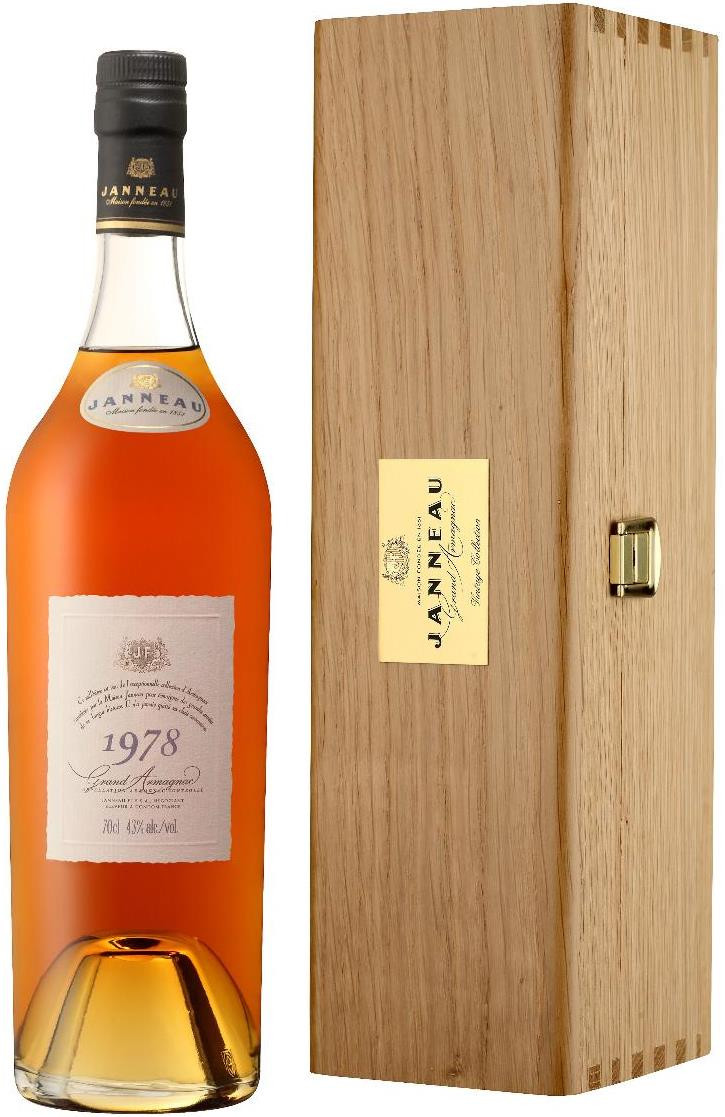 Арманьяк Жанно Винтажная Коллекция 1978 / Armagnac Janneau Vintage Collection 1978