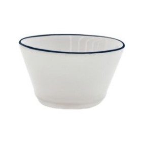 Чаша Costa Nova white/blue 9 см