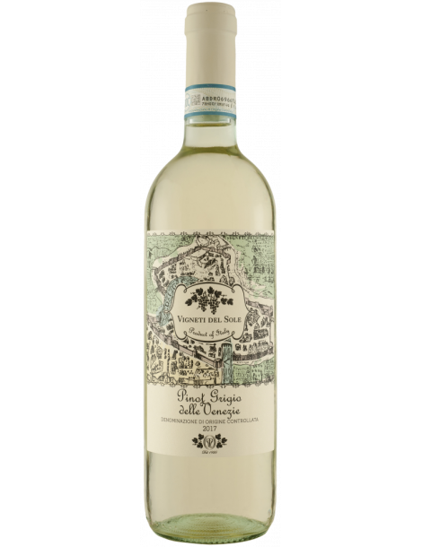 Вино белое полусухое Виньети дель Соле Пино Гриджио / Vigneti del Sole Pinot Grigio delle Venezie - подробнее Вино белое полусухое Виньети дель Соле Пино Гриджио / Vigneti del Sole Pinot Grigio delle Venezie