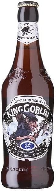 *Пиво темное фильтрованное Вичвуд Кинг Гоблин Империал стекло / Wychwood King Goblin Imperial