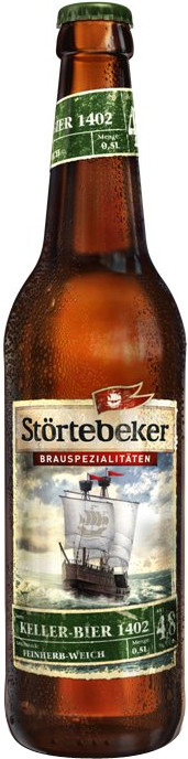 Пиво светлое нефильтрованное Штертебекер Келлер Бир 1402 / Stortebeker Kellerbier 1402