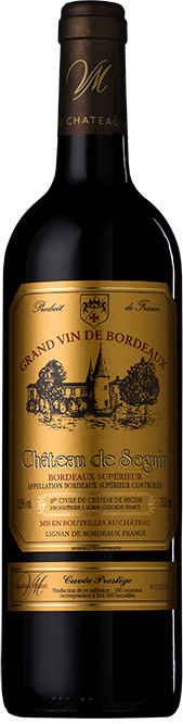 Шато де Сегэн Кюве Престиж Бордо Суперьор / Chateau de Seguin Cuvee Prestige AOC Bordeaux Superieur