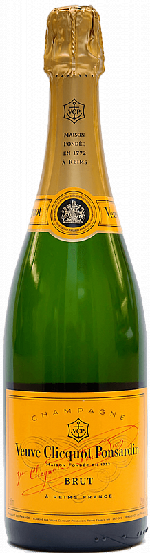 *Шампанское Вдова Клико Понсарден Брют без уп / Veuve Clicquot Ponsardin Brut Champagne