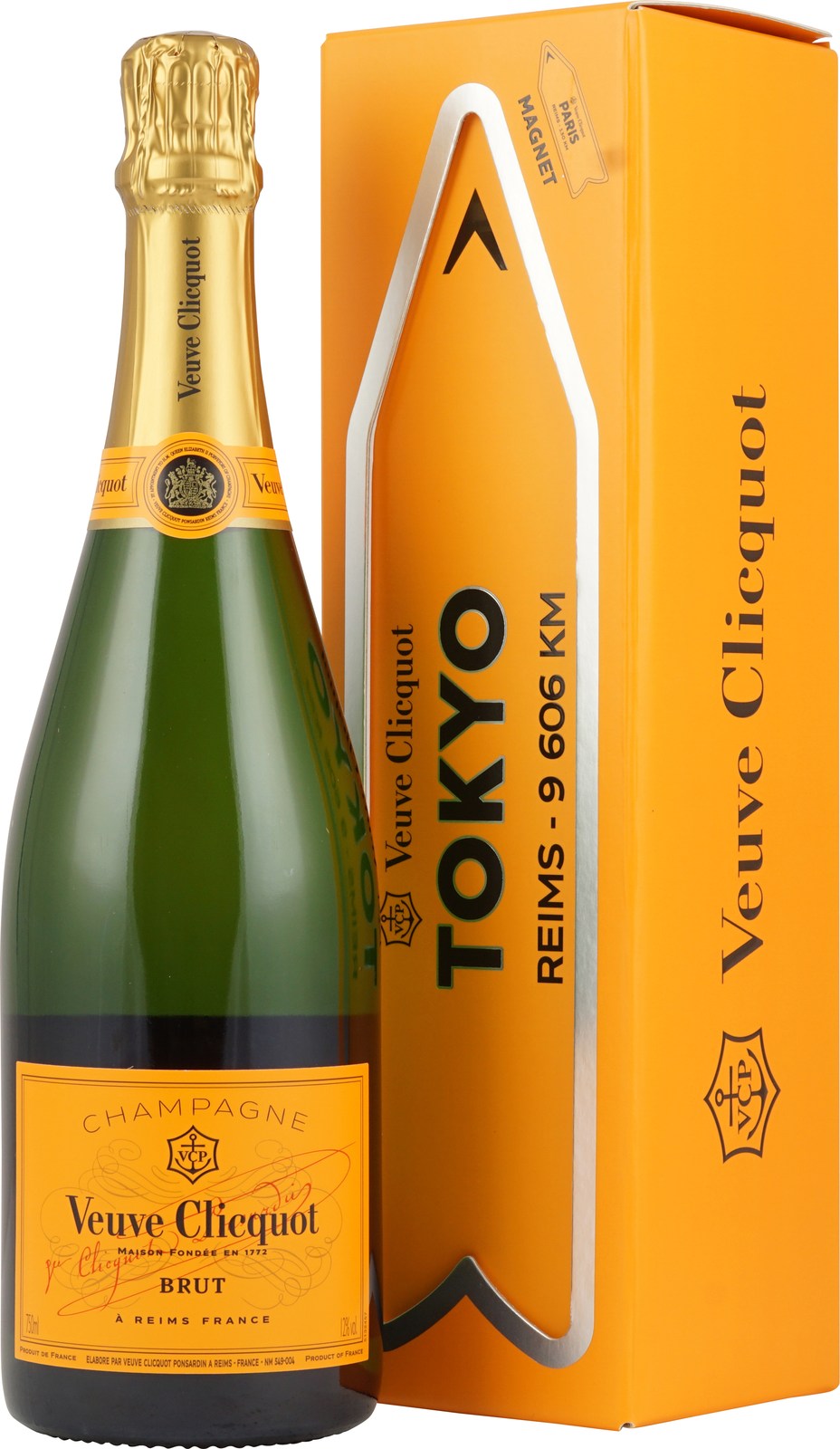 *Шампанское Вдова Клико Понсарден Брют без уп / Veuve Clicquot Ponsardin Brut Champagne