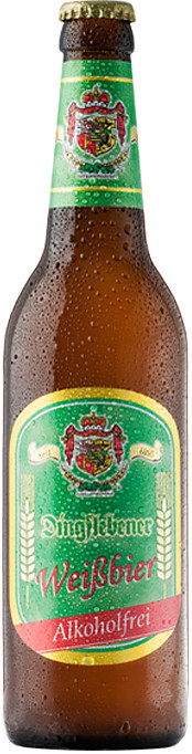 Пиво светлое нефильтрованное Дингслебенер Вайссбир / Dingslebener Weissbier Alkoholfrei