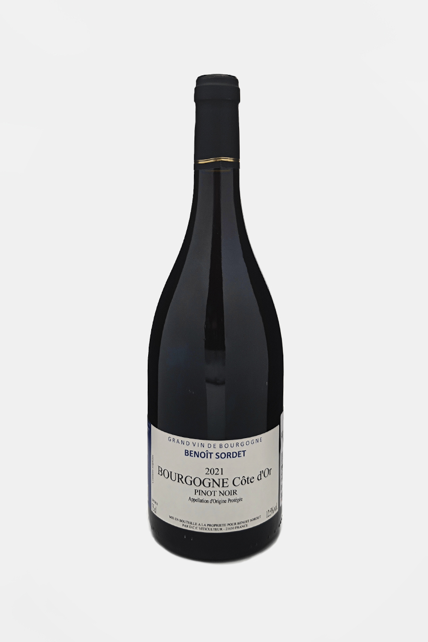 Вино красное сухое Бургонь Пино Нуар Бенуа Сорде / Bourgogne Pinot Noir Benoit Sordet