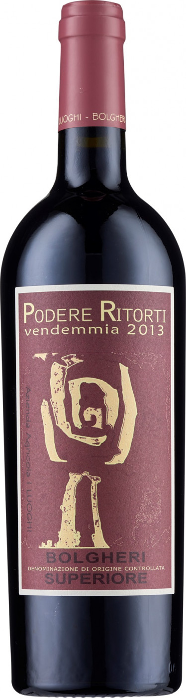 И Луоги Подере Риторти Болгери Суперьоре 2013 / I Luoghi Podere Ritorti Bolgheri Superiore - подробнее И Луоги Подере Риторти Болгери Суперьоре 2013 / I Luoghi Podere Ritorti Bolgheri Superiore