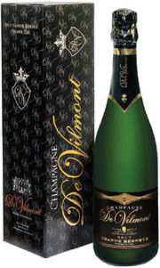 Де Вильмонт Гранд Резерв Брют Премьер Крю Шампанское / De Vilmont Brut Grande Reserve Premier Cru