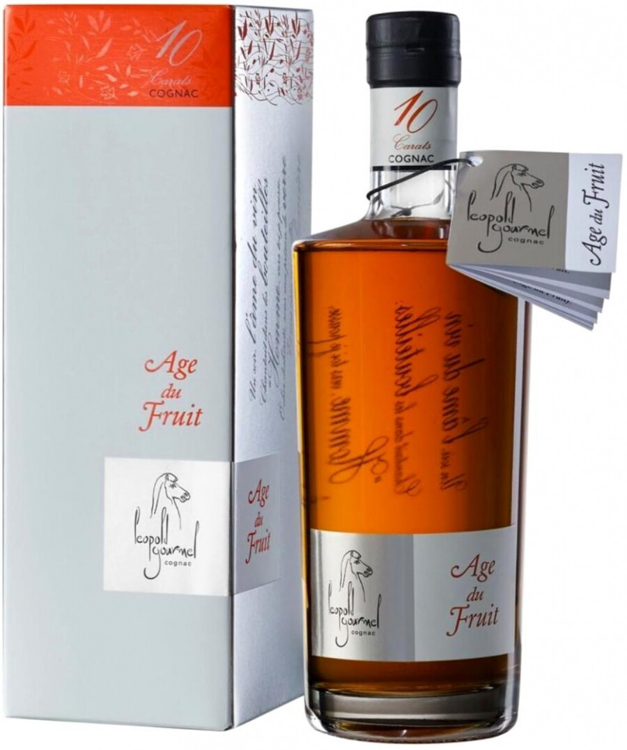 Леопольд Гурмель Аж дю Фруи 10 карат ХО / Cognac Leopold Gourmel Age du Fruit 10 carats XO