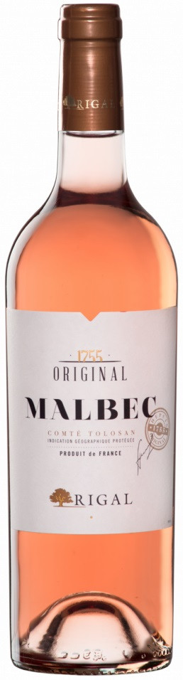 Вино розовое Ригаль Мальбек Розе / Rigal Original Malbec Rose 2018
