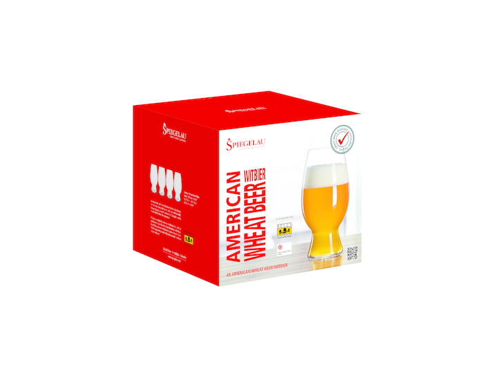 Набор бокалов для пива Craft Beer American Wheat Beer 750 мл, 4 шт, Spiegelau