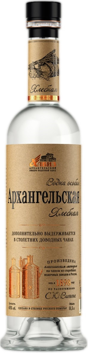Водка Архангельская хлебная / Arkhangelskaya Khlebnaja