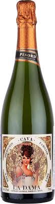 Вино игристое белое Кава ДО Ла Дама/ Cava La Dama
