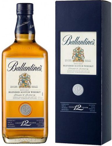 Виски Ballantines 12 Years Old / Баллантанс 12 лет в п/у - подробнее Виски Ballantines 12 Years Old / Баллантанс 12 лет в п/у
