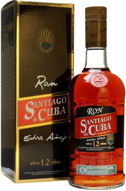 Ром Сантьяго де Куба Экстра Аньехо 12-летний / Santiago de Cuba Anejo Superior 12 years old