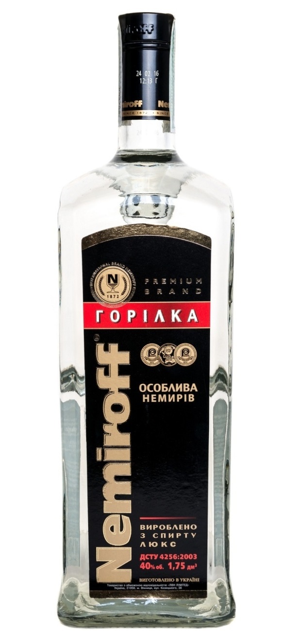 Водка Немиров особая 0,5 / Nemiroff Special 0.5