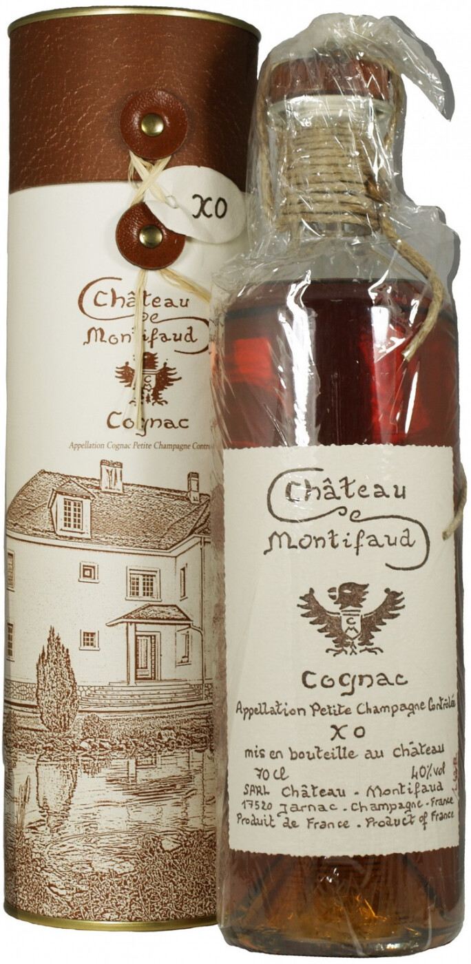 *Коньяк Шато де Монтифо XO Пти Шампань 0,7 миллениум тубус / Chateau de Montifaud XO Petite Cham