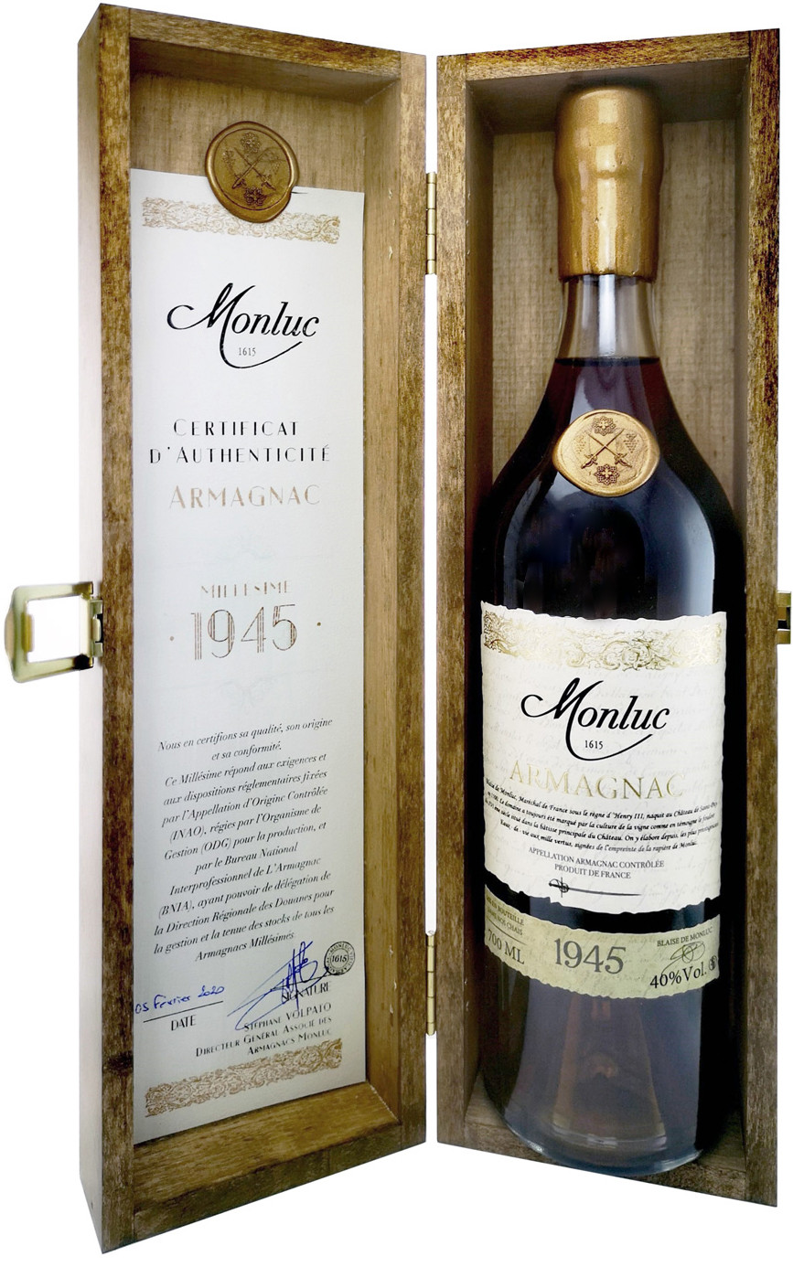 Арманьяк Монлюк Арманьяк 1945/ Monluc Armagnac 1945