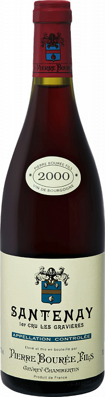 Пьер Буре Фис Сантене Премье Крю Ле Гравьер / Pierre Bouree Fils Santenay 1er Cru Les Gravieres - подробнее Пьер Буре Фис Сантене Премье Крю Ле Гравьер / Pierre Bouree Fils Santenay 1er Cru Les Gravieres