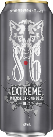 Пиво светлое фильтрованное 8.6 Экстрим банка / 8.6 Extreme