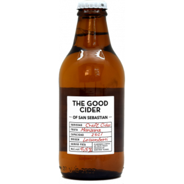 Сидр Гуд Сайдер Сан-Себастьян Яблоко 0,25 /  The Good Cider of San Sebastian Apple