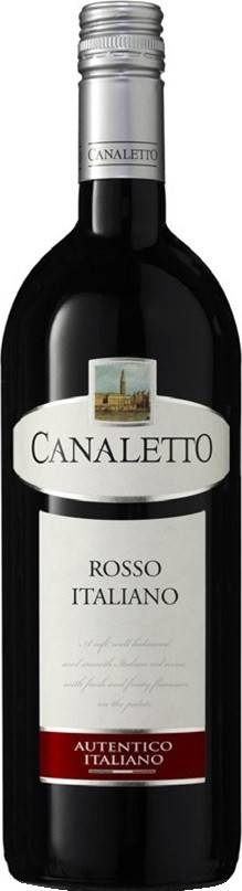 Вино красное сухое Каналетто Россо Итальяно / Canaletto Rosso Italiano