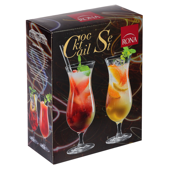 Набор бокалов для коктейля Coctail set 465 мл, 2 шт, Rona - подробнее Набор бокалов для коктейля Coctail set 465 мл, 2 шт, Rona