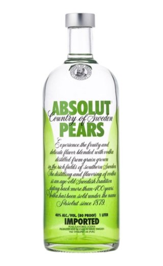 Водка Абсолют Пеарс / Absolut Pears