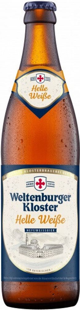 Пиво светлон н/ф  Вельтенбургер Клостер Хелле Вайсс / Weltenburger Kloster Helle Weisse