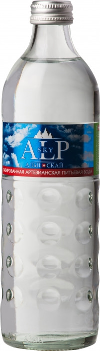 Альп Скай газированная в стекле 0,25л