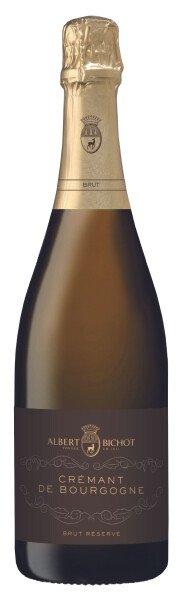 Вино игристое брют белое Креман де Бургонь. Альбер Бишо/Albert Bichot, Cremant de Bourgogne Brut