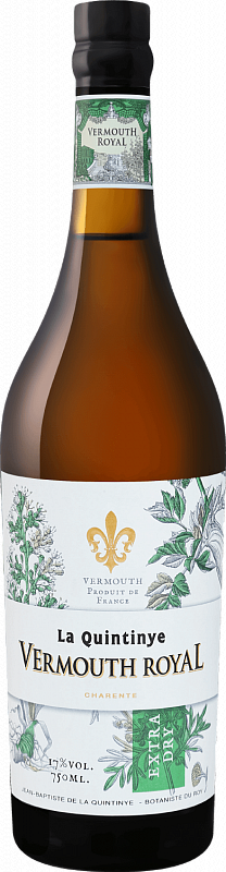 Вермут Руаял ля Кинтини Блан Экстра Драй / La Quintinye Vermouth Royal Blanc Extra Dry
