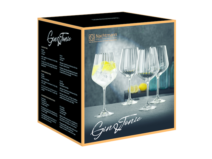 Набор бокалов для коктейлей GIN&TONIC 640 мл, 4 шт, Nachtmann - подробнее Набор бокалов для коктейлей GIN&TONIC 640 мл, 4 шт, Nachtmann
