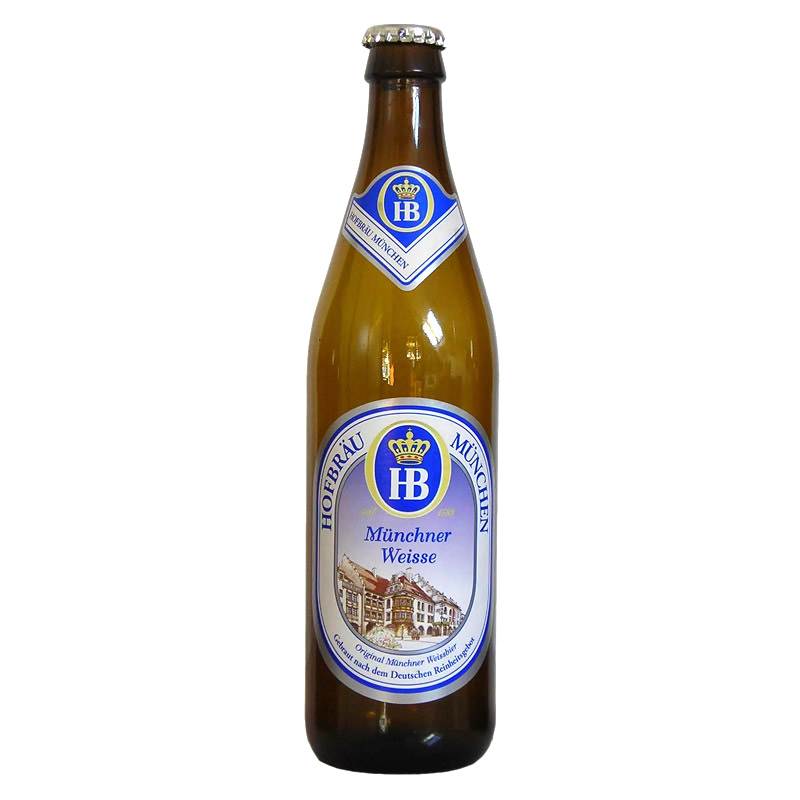 Пиво светлое фильтрованное Хофброй Мюнхнер Вайс / Hofbrau Munchner Weisse